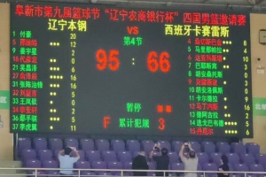 辽篮热身赛大胜西班牙卡塞雷斯：姜宇星首秀得到2分 付豪20分