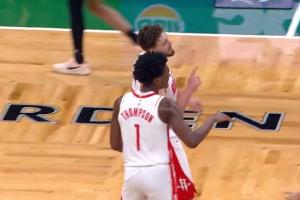 我的三双啊😂申京拿到第9个助攻后边说边下场：我还需要1个助攻