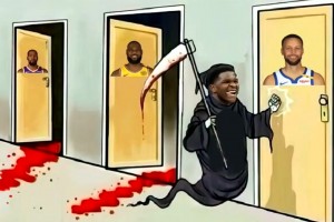 新版死神！爱德华兹先后淘汰三大流量队 KD老詹库里均成败将